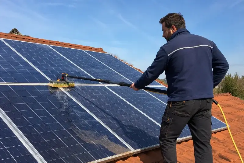 Nettoyage et entretien de panneaux solaires à Faches-Thumesnil